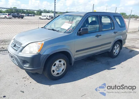 2006 Honda Cr-V Lx из США, поврежденный, VIN JHLRD78526C049361